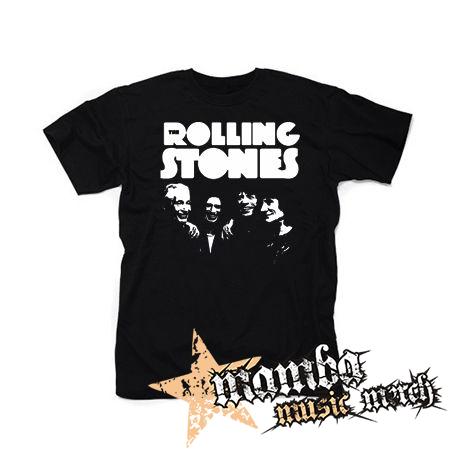 ROLLING STONES - Smile Band Forever - čierne pánske tričko