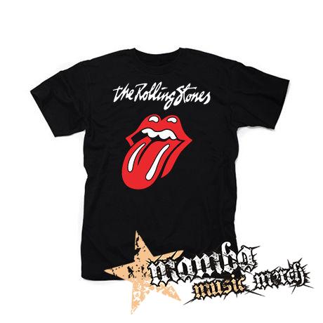 ROLLING STONES - Tongue  motive 2 - čierne pánske tričko