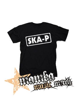 SKA-P - čierne pánske tričko