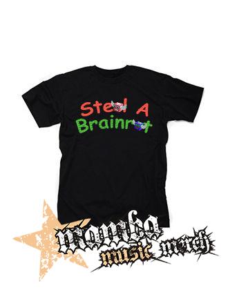 STEAL A BRAINROT - čierne pánske tričko