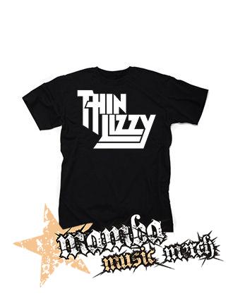THIN LIZZY - Logo - čierne pánske tričko