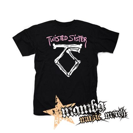 TWISTED SISTER - Logo - čierne pánske tričko