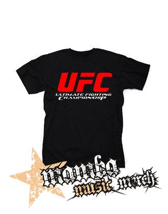 UFC - Ultimate Fighting Championship - čierne pánske tričko