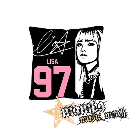 BLACKPINK - Lisa 97 Signature Portrait - vankúš
