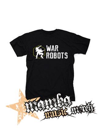 WAR ROBOTS - čierne pánske tričko
