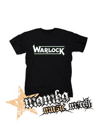 WARLOCK - Logo - čierne pánske tričko