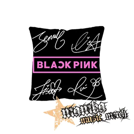 BLACKPINK - Logo & Signature - vankúš