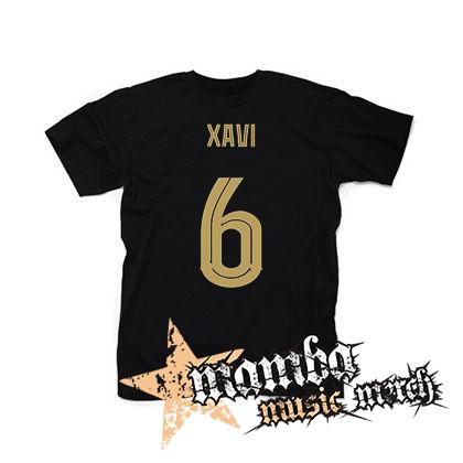 XAVI - 6 - čierne pánske tričko