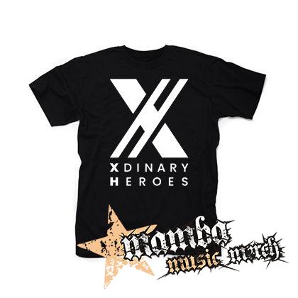 XDINARY HEROES - Logo - čierne pánske tričko