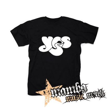 YES - Logo Progressive Rock Band Legend - čierne pánske tričko
