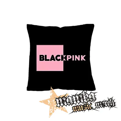 BLACKPINK - Pink Square Crest - vankúš