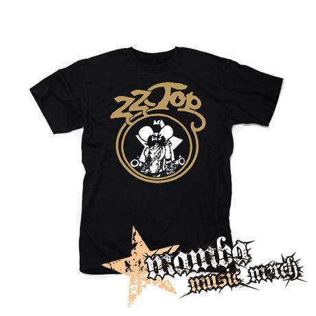 ZZTOP - Gold Man - čierne pánske tričko