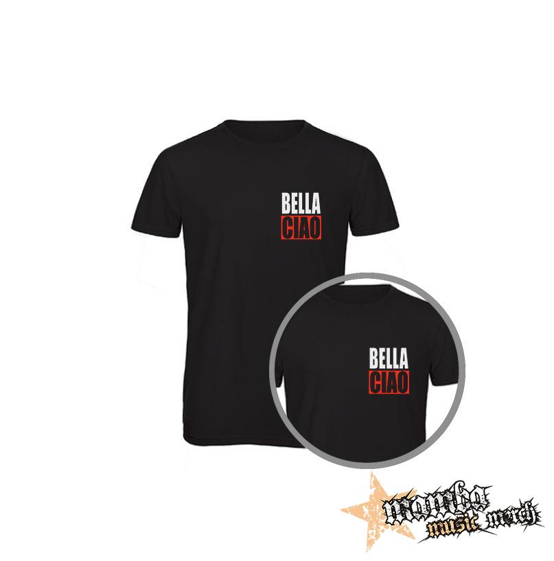BELLA CIAO - čierne pánske tričko