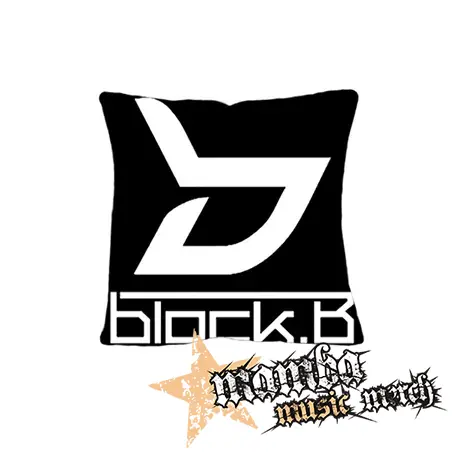 BLOCK B - Logo - vankúš