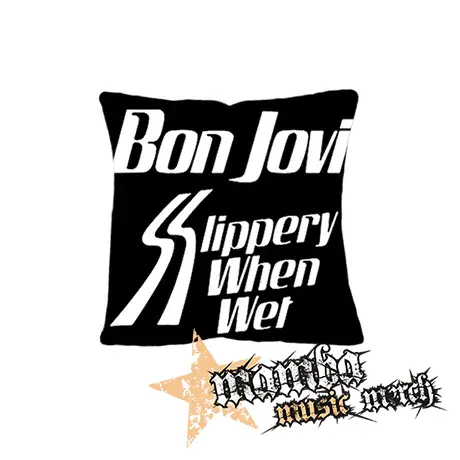 BON JOVI - Slippery When Wet (2) - vankúš