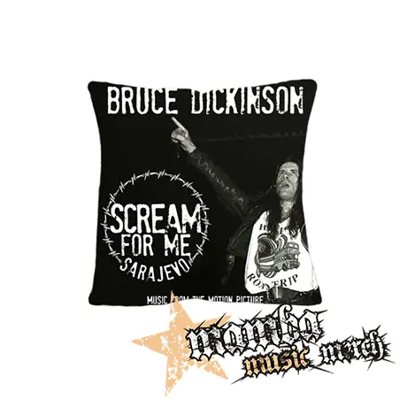 BRUCE DICKINSON - Scream for Me Sarajevo - vankúš