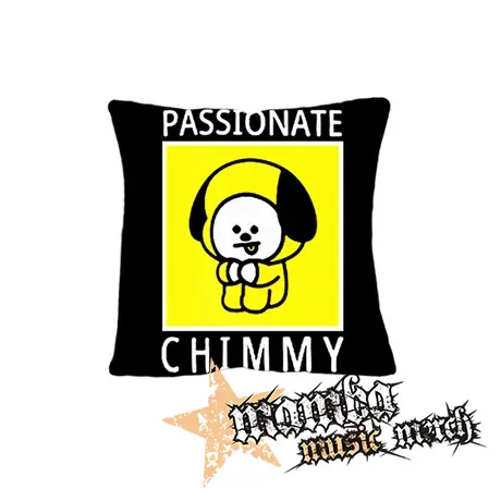 BT21 - Passionate Chimmy NA ČIERNE - vankúš