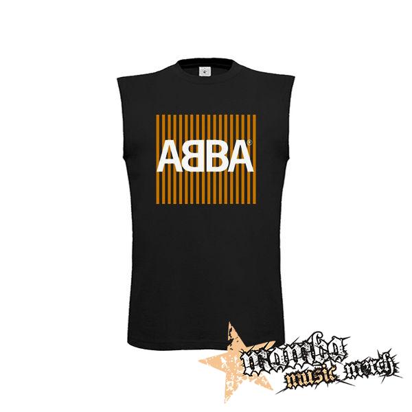 ABBA - Voyage Lines - čierne pánske tričko bez rukávov