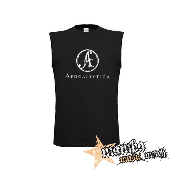 APOCALYPTICA - Logo Crest - čierne pánske tričko bez rukávov