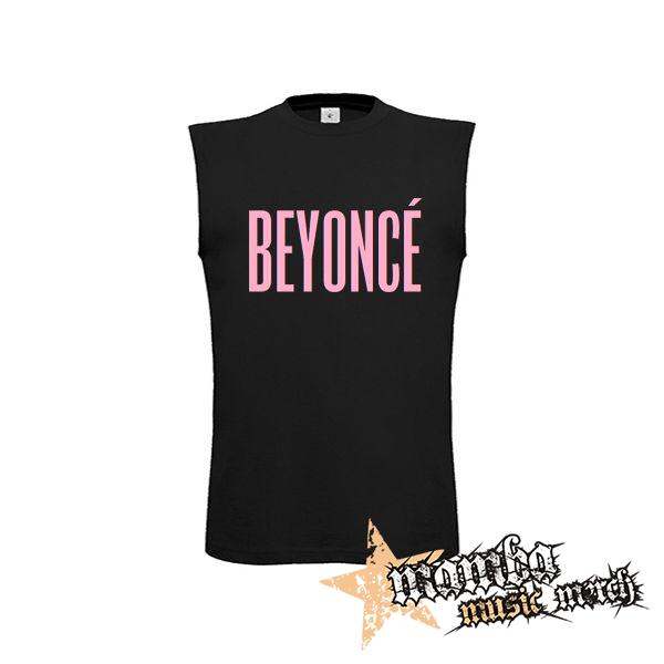BEYONCÉ - čierne pánske tričko bez rukávov