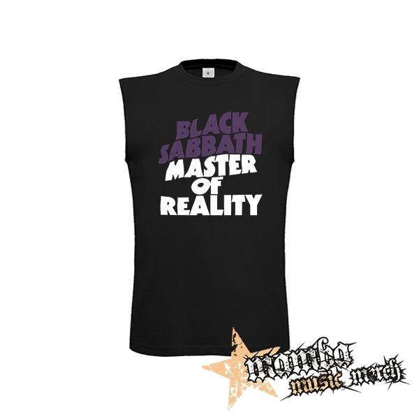 BLACK SABBATH - Master Of Reality - čierne pánske tričko bez rukávov