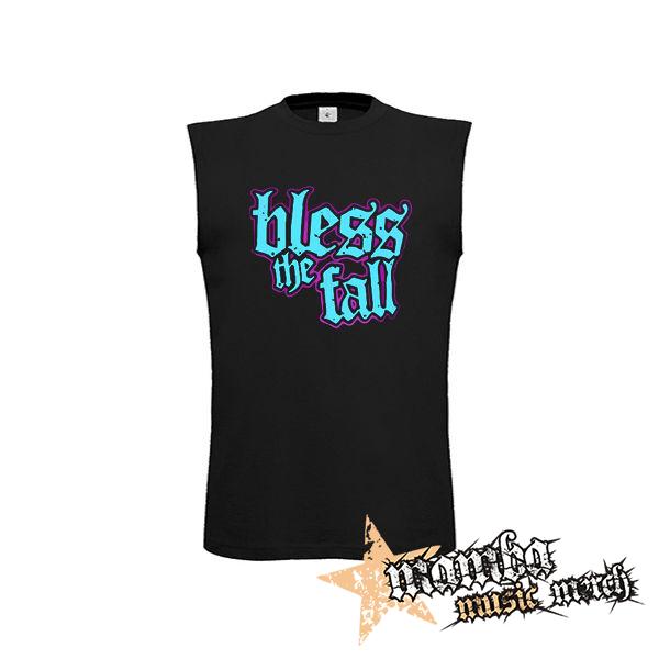 BLESSTHEFALL - Logo - čierne pánske tričko bez rukávov