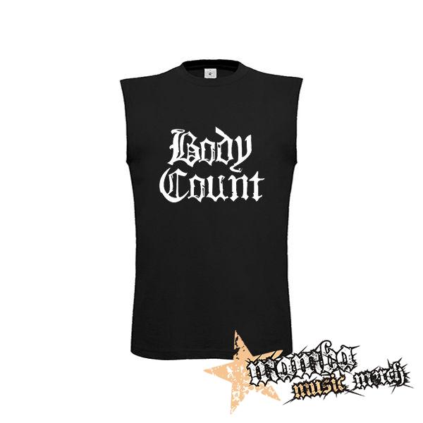 BODYCOUNT - Logo - čierne pánske tričko bez rukávov