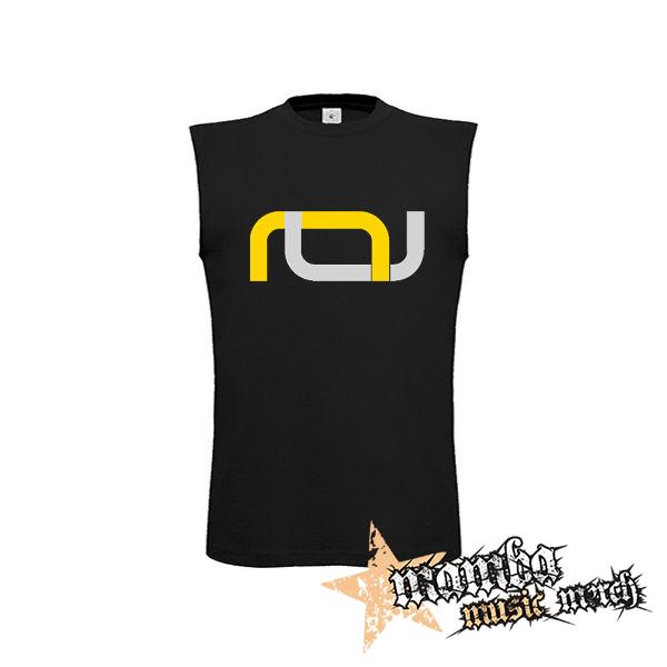 CALISTATIC - Yellow Logo Symbol - čierne pánske tričko bez rukávov