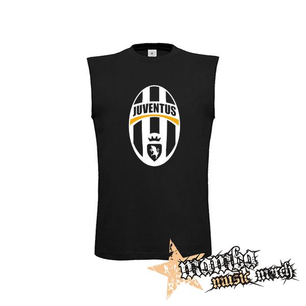 FC JUVENTUS - Logo Motive 1 - čierne pánske tričko bez rukávov