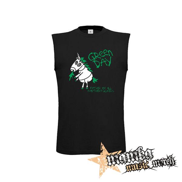 GREEN DAY - Green Father Of All Motherfuckers - čierne pánske tričko bez rukávov