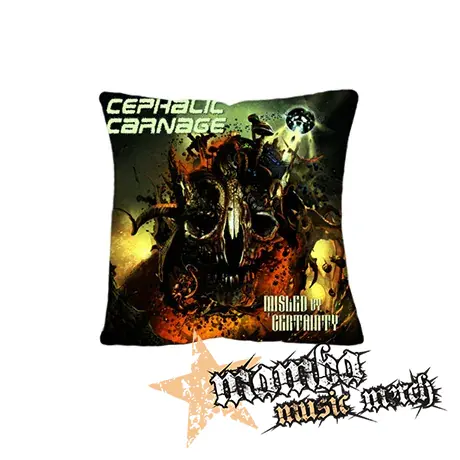 CEPHALIC CARNAGE - Misled by Certainty - vankúš