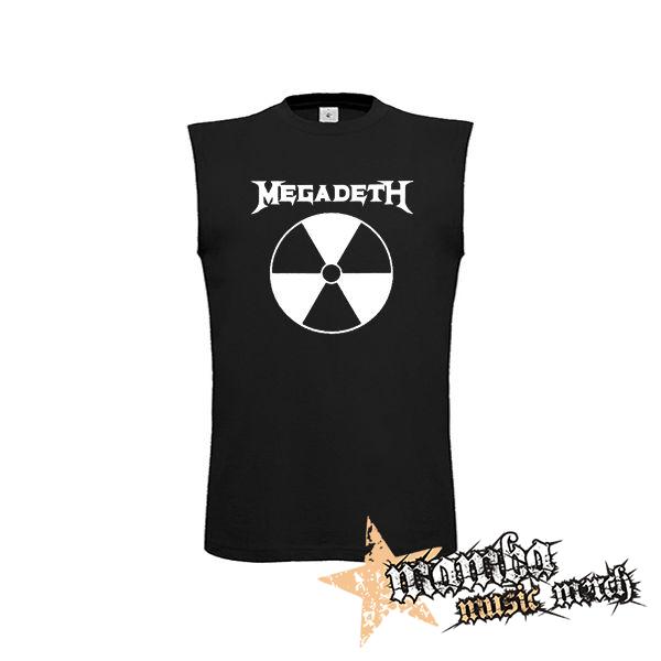 MEGADETH - Radioactivity Logo - čierne pánske tričko bez rukávov