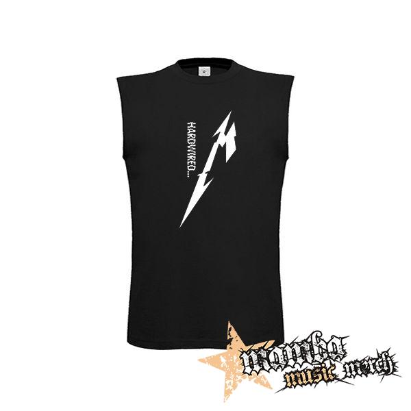 METALLICA - Hardwired B&W - čierne pánske tričko bez rukávov