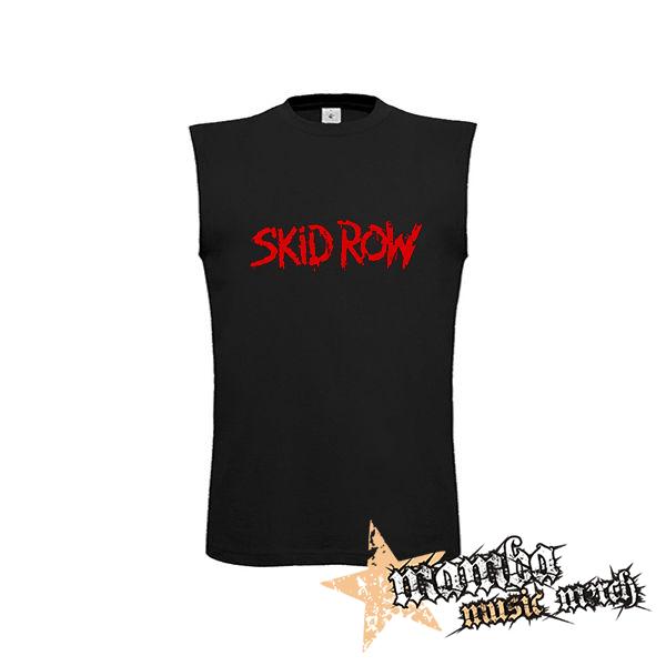SKID ROW - Logo - čierne pánske tričko bez rukávov