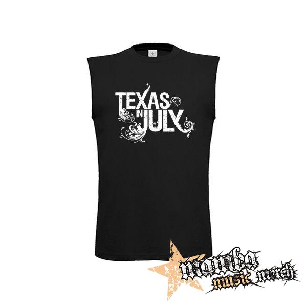 TEXAS IN JULY - Logo - čierne pánske tričko bez rukávov