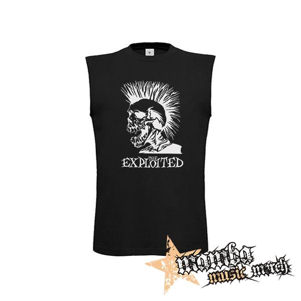 THE EXPLOITED - Skull - čierne pánske tričko bez rukávov