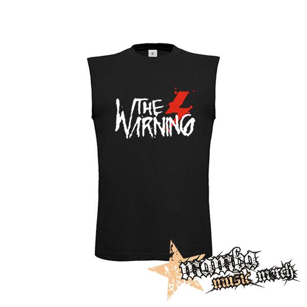 THE WARNING - Logo - čierne pánske tričko bez rukávov