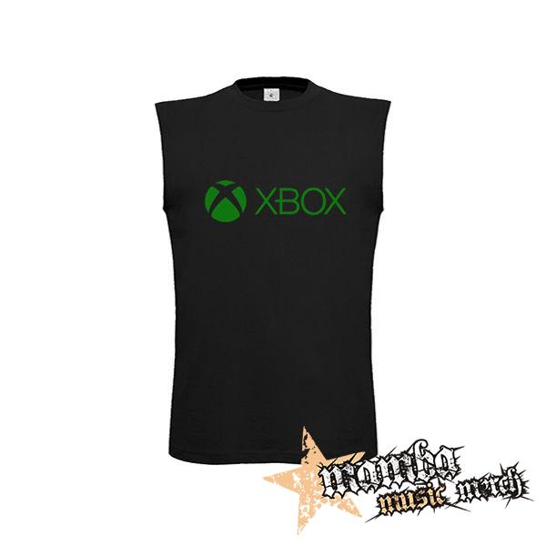 XBOX - Logo Motive 2 - čierne pánske tričko bez rukávov