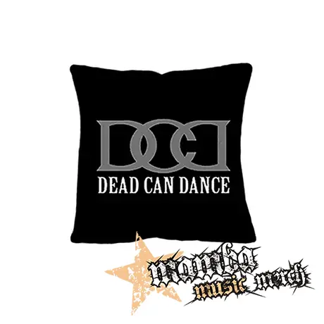 DEAD CAN DANCE - Logo Grey Sign - vankúš