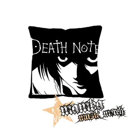 DEATH NOTE - Logo And Portrait - vankúš