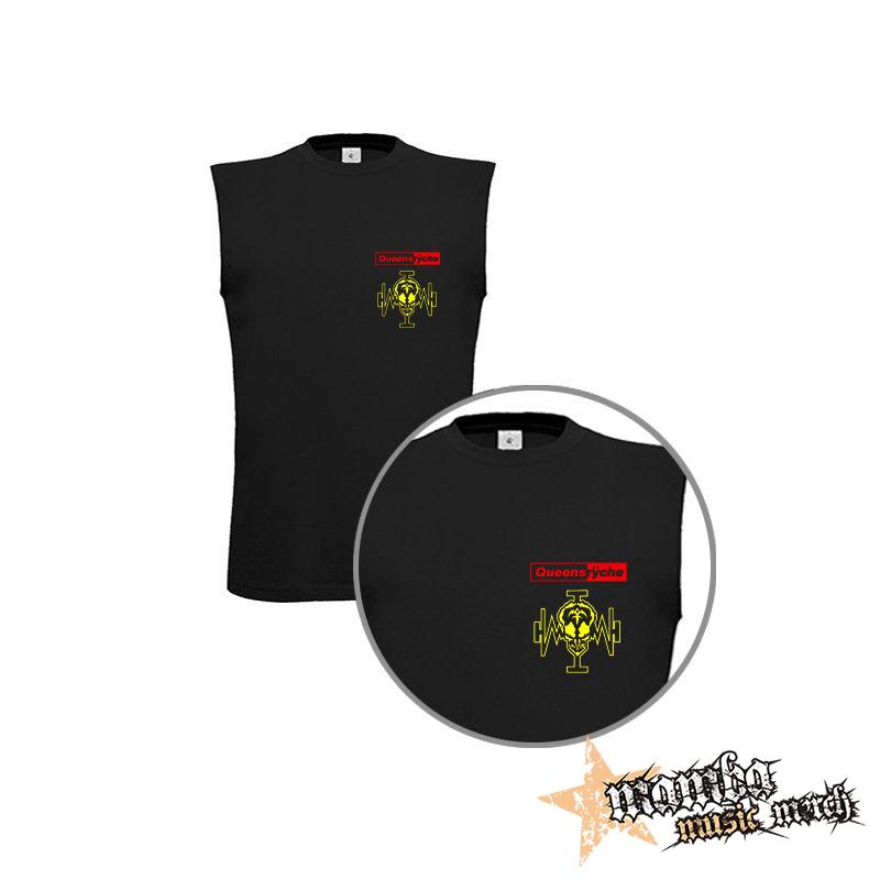 QUEENSRYCHE - Operation Mindcrime Crest - čierne pánske tričko bez rukávov