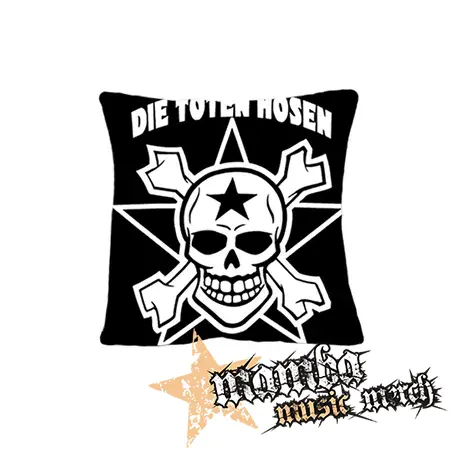 DIE TOTEN HOSEN - Logo Skull - vankúš