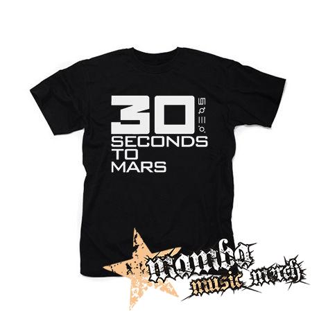 30 SECONDS TO MARS - Big Logo - čierne detské tričko