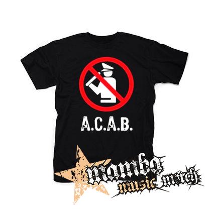 ACAB - Pictogram - čierne detské tričko