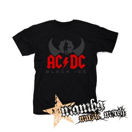 ACDC - Black Ice Angus Silhouette - čierne detské tričko