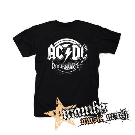 ACDC - Rock Or Bust - čierne detské tričko