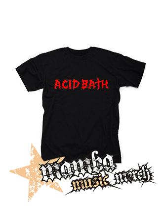 ACID BATH - Logo Red - čierne detské tričko