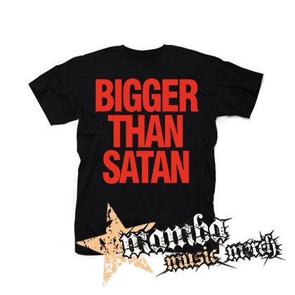 BIGGER THAN SATAN - čierne detské tričko