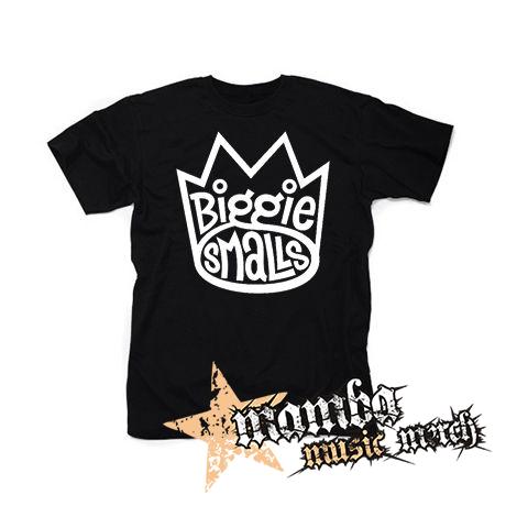 BIGGIE SMALLS - Logo - čierne detské tričko