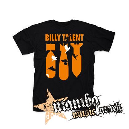 BILLY TALENT - Bombs Orange - čierne detské tričko